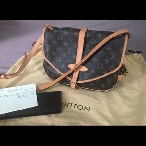 💯Authentic Louis Vuitton Saumur MM (30) w/receipt